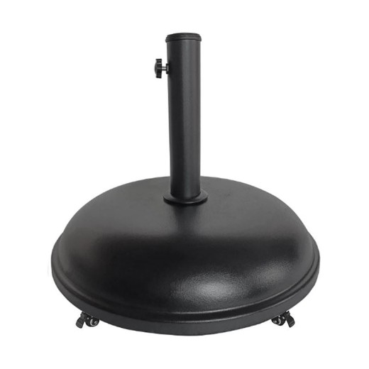 ΒΑΣΗ ομπρέλας Τσιμέντο/Μέταλλο Απόχρωση Μαύρο, με ρόδες