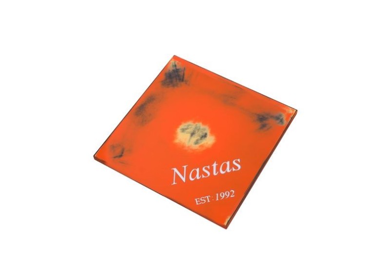 DESTINY Επιφάνεια Τραπεζιού Μέταλλο Βαφή Antique Orange Πορτοκαλί