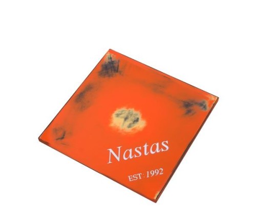 DESTINY Επιφάνεια Τραπεζιού Μέταλλο Βαφή Antique Orange Πορτοκαλί