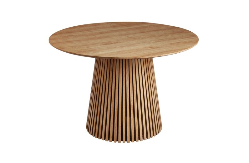 RIM-II Τραπέζι Ροτόντα Τραπεζαρίας, ΜDF Απόχρωση Φυσικό