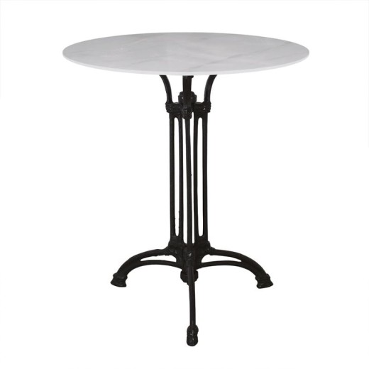 ΤΡΑΠΕΖΙ Sintered Stone-Μαντέμι Τρίνυχο, Επιφάνεια 11mm Απόχρωση White Marble Άσπρο