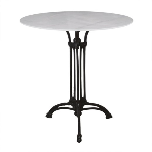 ΤΡΑΠΕΖΙ Sintered Stone-Μαντέμι Τρίνυχο, Επιφάνεια 11mm Απόχρωση White Marble Άσπρο