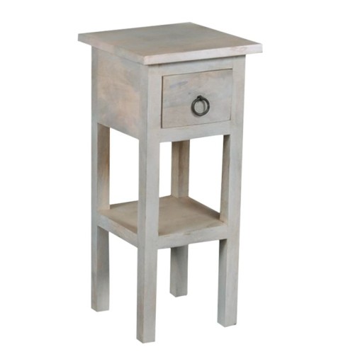 MAISON CLASSIC Έπιπλο Stand, Ξύλο Mango Antique Άσπρο