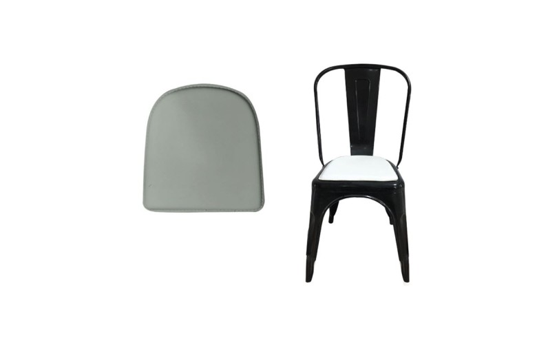 RELIX Κάθισμα Καρέκλας, Pvc Γκρι (Μαγνητικό)