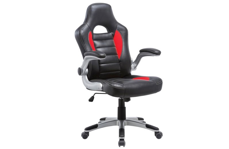 BF7950-A Gaming Πολυθρόνα Pu Μαύρο - Κόκκινο Κόκκινο