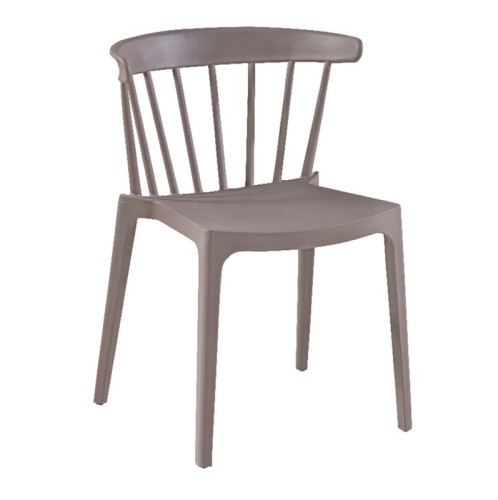 WEST Καρέκλα Κήπου - Βεράντας PP-UV Sand Beige Μπεζ-Tortora-Sand-Cappuccino