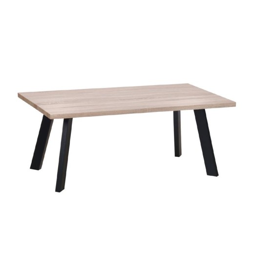 BAXTER Τραπεζάκι Σαλονιού Καθιστικού, Μέταλλο Βαφή Μαύρο, Sonoma Μαύρο