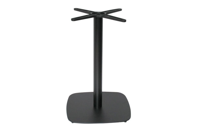 PRATO-C Βάση Τραπεζιού 45x45cm H.72cm με ρεγουλατόρο Μέταλλο Βαφή Μαύρο / 13,00kg