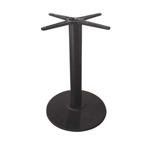 FLAT ΣΤΡΟΓΓΥΛΗ Φ55Χ72εκ.(Σ/Ρ)ΒΑΣΗ ΜΑΝΤΕΜΙ ΜΕ ΡΕΓ/ΡΟΥΣ ΜΑΥΡΗ