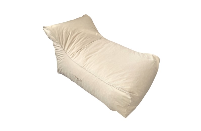 DEREK ΠΟΥΦ CAPPUCCINO ΥΦΑΣΜΑ 70X107X64εκ.