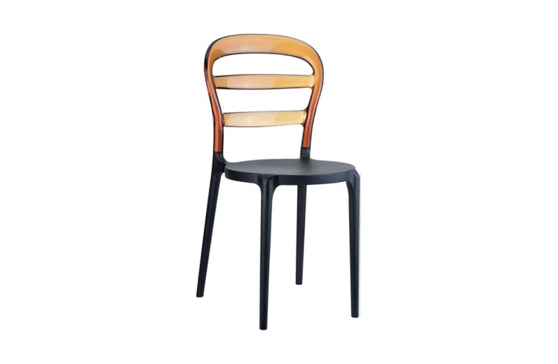 BIBI BLACK/AMBER TRANSP.ΚΑΡΕΚΛΑ