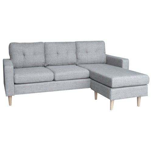 LIANA S GREY ΥΦΑΣΜΑ ΓΩΝΙΑ 185Χ126X84εκ.