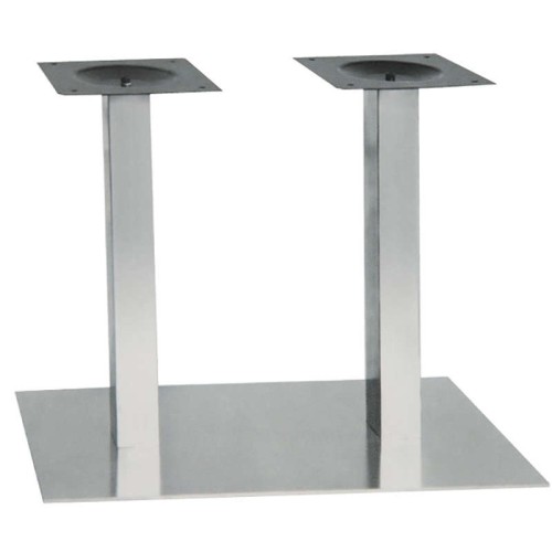 SONORA 70Χ40Χ73εκ.(Π)ΜΑΚΡ/ΝΗ ΒΑΣΗ INOX