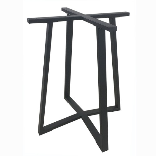 BISTRO 60X60X72εκ. ΒΑΣΗ ΜΕΤΑΛΛΙΚΗ ΜΕ ΡΕΓ/ΡΟΥΣ ΜΑΥΡΗ