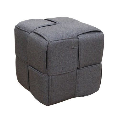 LINE ΣΚΑΜΠΟ GREY ΥΦΑΣΜΑ 40X40X40εκ.