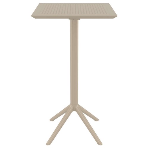 SKY TAUPE BAR 60Χ60Χ108εκ.ΠΤΥΣ/ΝΟ ΤΡΑΠ. ΠΟΛ/ΝΙΟΥ