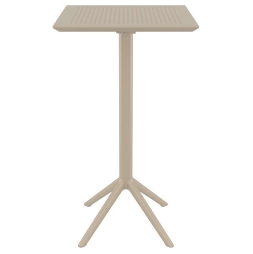 SKY TAUPE BAR 60Χ60Χ108εκ.ΠΤΥΣ/ΝΟ ΤΡΑΠ. ΠΟΛ/ΝΙΟΥ