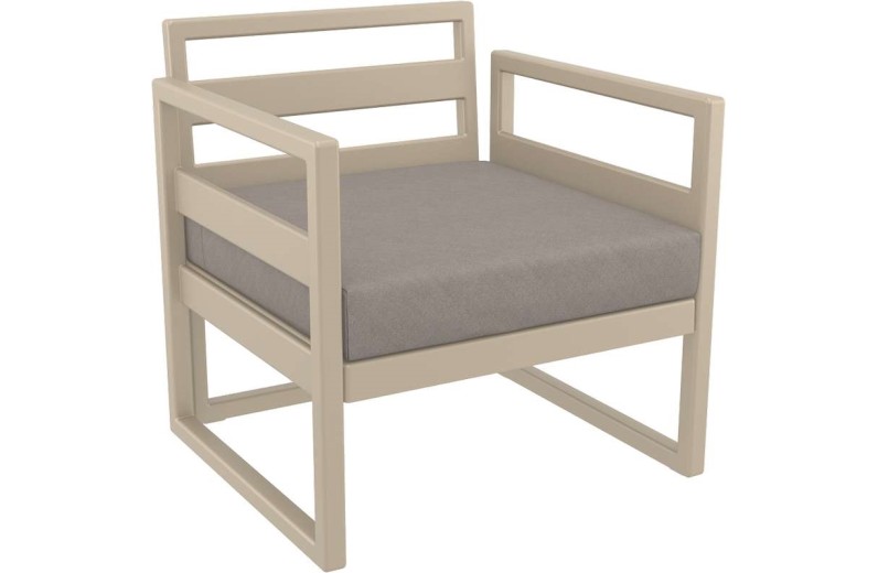 MYKONOS ΜΑΞΙΛΑΡΙ ΚΑΘΙΣΜΑΤΟΣ LIGHT BROWN