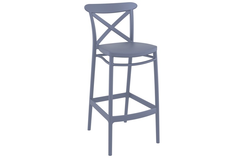 CROSS 75εκ. ΣΚΑΜΠΟ DARK GREY ΠΟΛ/ΝΙΟΥ