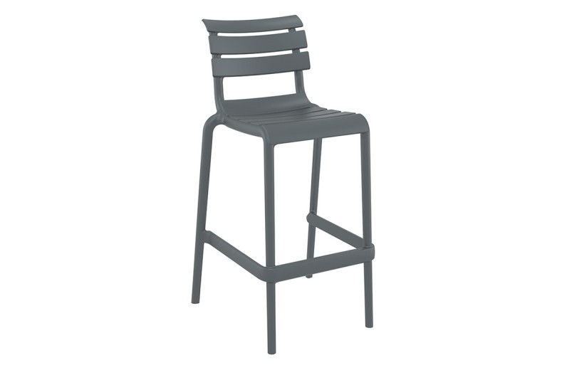 HELEN 75εκ. ΣΚΑΜΠΟ DARK GREY ΠΟΛ/ΝΙΟΥ