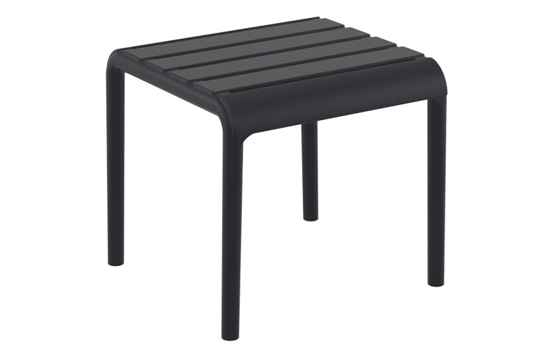 PARIS BLACK ΤΡΑΠΕΖΙ 42X41X40εκ. ΠΟΛ/ΝΙΟΥ