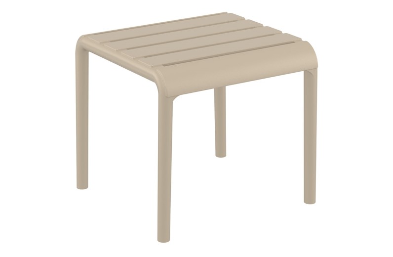 PARIS TAUPE ΤΡΑΠΕΖΙ 42X41X40εκ. ΠΟΛ/ΝΙΟΥ