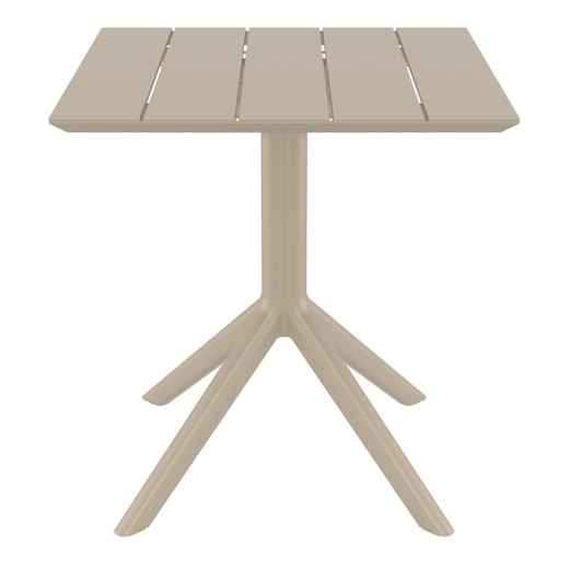 PARIS TAUPE 70X70X74εκ. ΤΡΑΠΕΖΙ ΠΟΛ/ΝΙΟΥ