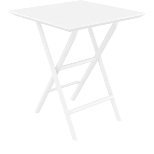 HELEN WHITE 60Χ60X74εκ. ΤΡΑΠΕΖΙ ΠΤΥΣ/ΝΟ ΠΟΛ/ΝΙΟΥ