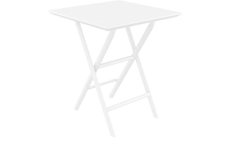 HELEN WHITE 60Χ60X74εκ. ΤΡΑΠΕΖΙ ΠΤΥΣ/ΝΟ ΠΟΛ/ΝΙΟΥ