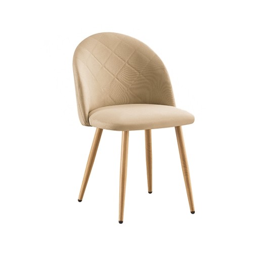 RIO ΦΥΣΙΚΟ/BEIGE ΥΦΑΣΜΑ(Σ4)ΚΑΡΕΚΛΑ ΜΕΤΑΛΛΙΚΗ 4τμχ.