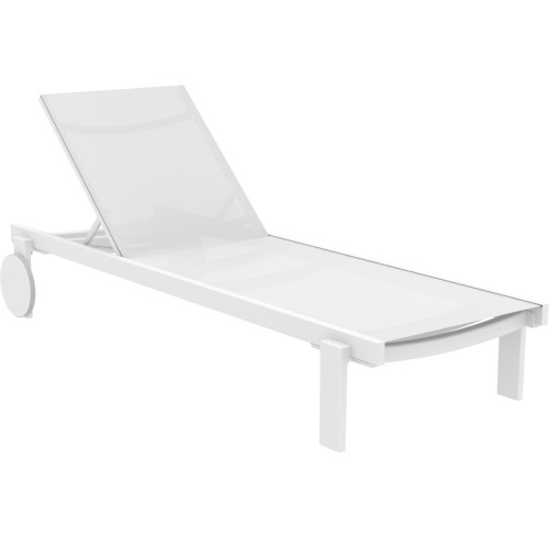 CASABLANCA ΞΑΠΛΩΣΤΡΑ WHITE/WHITE ΑΛΟΥΜ-ΠΟΛ/ΝΙΟΥ