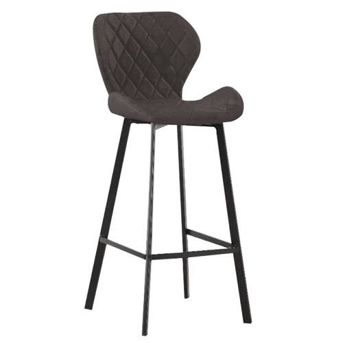 MARTIN ΜΑΥΡΟ ΥΦΑΣΜΑ(Σ2)73εκ.ΣΚΑΜΠΟ ΜΕΤΑΛΛΙΚΟ 2τμχ.