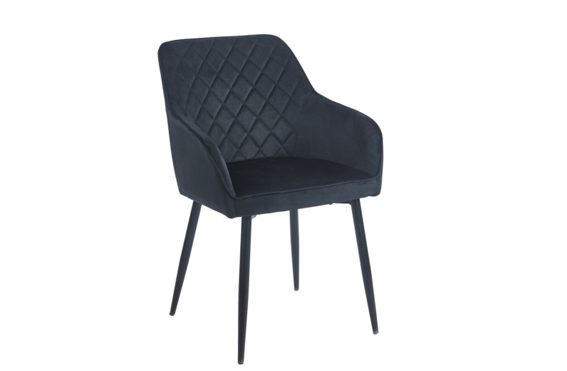 SIENA BLACK VELVET ΥΦΑΣΜΑ ΠΟΛΥΘΡΟΝΑ ΜΕΤΑΛΛΙΚΗ