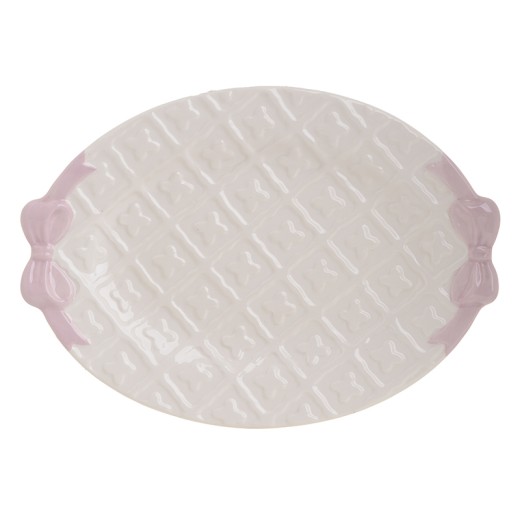 Κεραμική Πιατέλα - 29cm  x 21cm  x 3cm