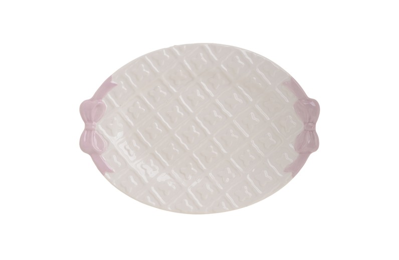 Κεραμική Πιατέλα - 29cm  x 21cm  x 3cm