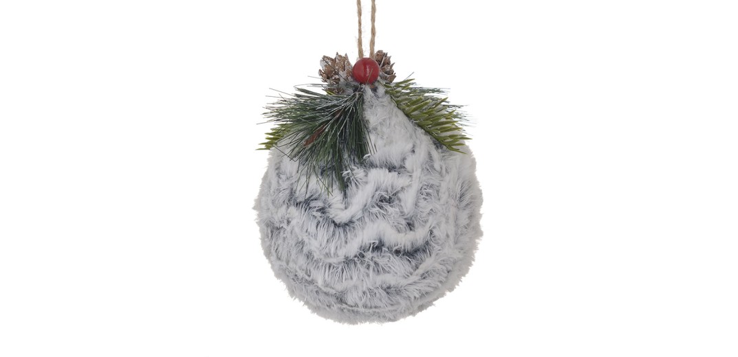 Μπάλα Xmas Σετ Των 4 - 10cm  x 10cm  x 10cm