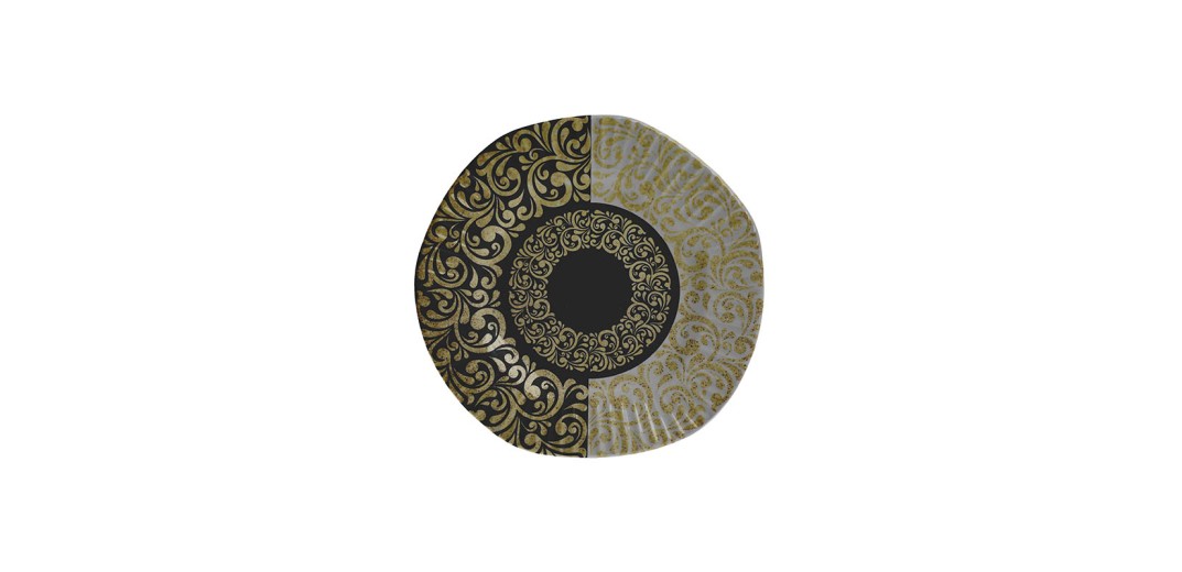 Πιάτο Γλυκού Σετ Των 6 - 17cm  x 17cm  x 2cm