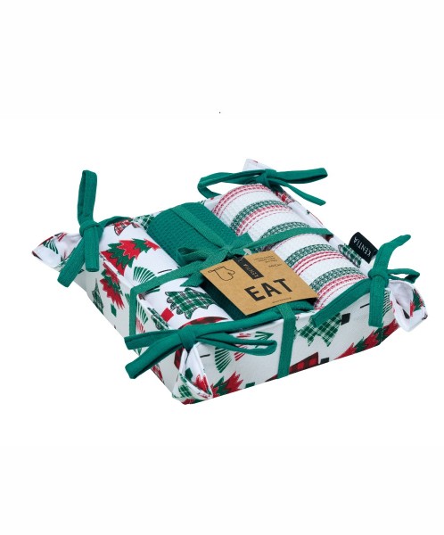 SNOW 2416 ΣΕΤ 4 ΤΕΜ ΠΕΤΣΕΤΑ ΚΟΥΖΙΝΑΣ-ΚΑΛΑΘΙ (ΚΑΛΑΘΙ 32Χ32)+3(40Χ70)