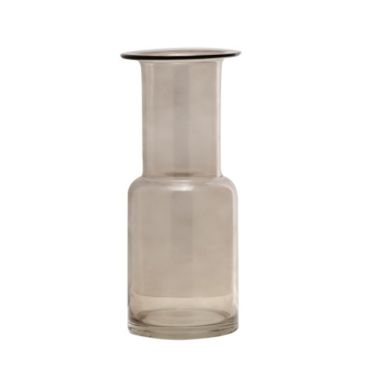 VASE 242 ΓΥΑΛΙΝΟ ΒΑΖΟ (ΔΙΑΜ 13 -ΥΨΟΣ 29 εκατ)