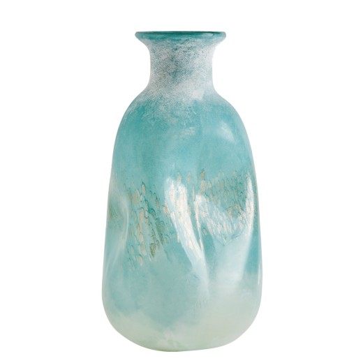 VASE 246 ΓΥΑΛΙΝΟ ΒΑΖΟ (ΔΙΑΜ 17-ΥΨΟΣ 35 εκατ)