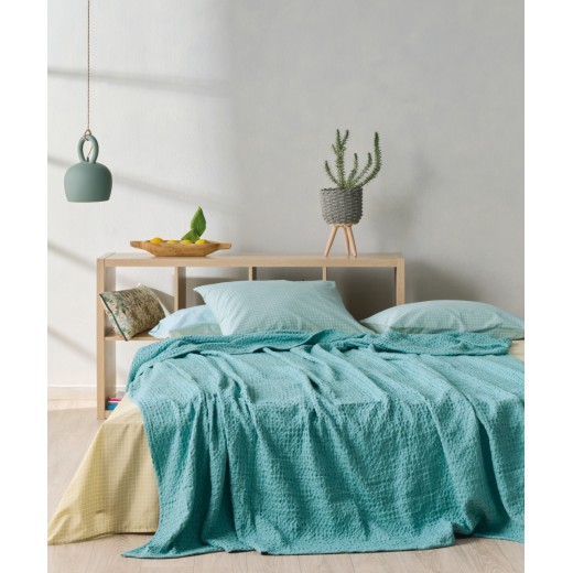 ILLUSION 07 ΚΟΥΒΕΡΤΑ KING ΒΑΜΒΑΚΕΡΗ WAFFLE (260X250)