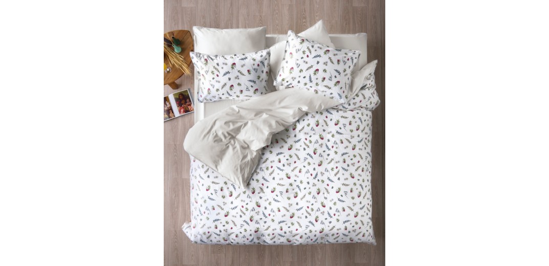 FRUTILLA 12 ΣΕΝΤΟΝΙ ΥΠΕΡΔΙΠΛΟ ΣΕΤ 4 ΤΕΜ 2(240X270)+2(50X70+1)