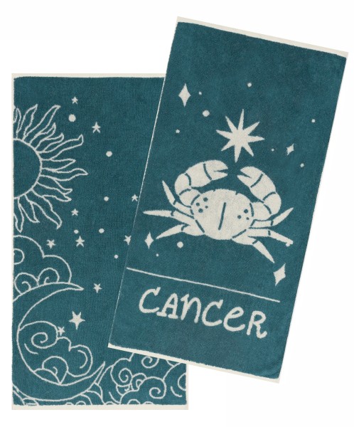 ZODIAC-CANCER ΣΕΤ 2 ΤΕΜ ΠΕΤΣΕΤΕΣ ΠΡΟΣΩΠΟΥ (50X90)