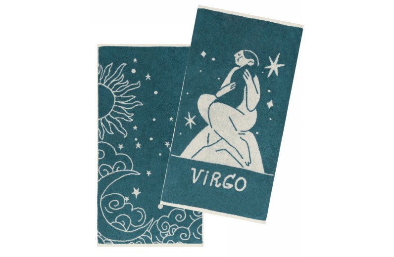 ZODIAC-VIRGO ΣΕΤ 2 ΤΕΜ ΠΕΤΣΕΤΕΣ ΠΡΟΣΩΠΟΥ (50X90)