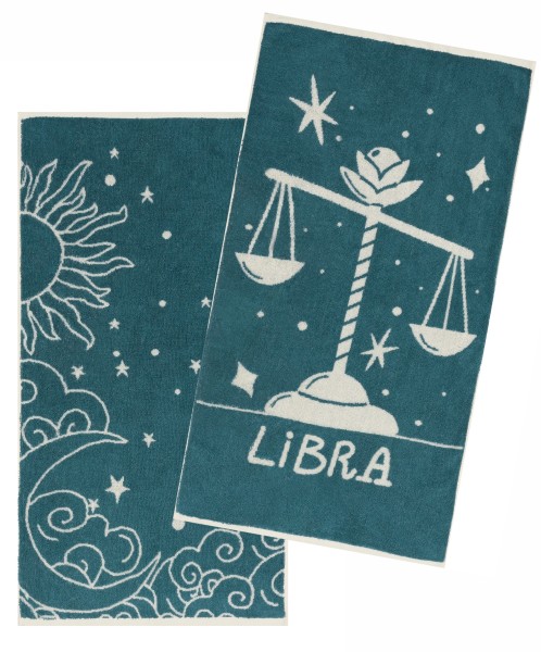 ZODIAC-LIBRA ΣΕΤ 2 ΤΕΜ ΠΕΤΣΕΤΕΣ ΠΡΟΣΩΠΟΥ (50X90)