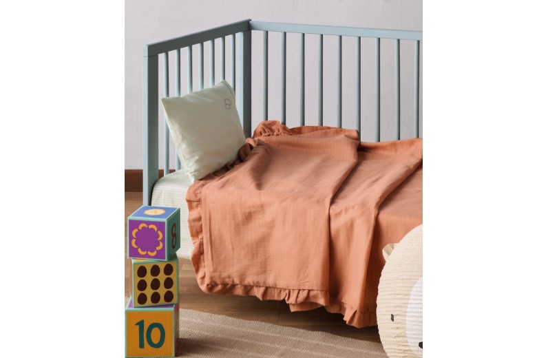 YN 25 ORANGE ΚΟΥΒΕΡΤΑ ΚΟΥΝΙΑΣ ΜΕ ΒΟΛΑΝ 100Χ150 (100X150)